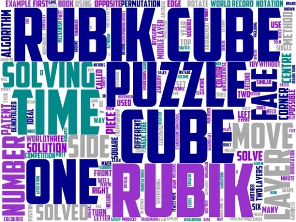 Rubik's Cube with Feet Wordart Background: A Creative Canvas for Inspiration and Design