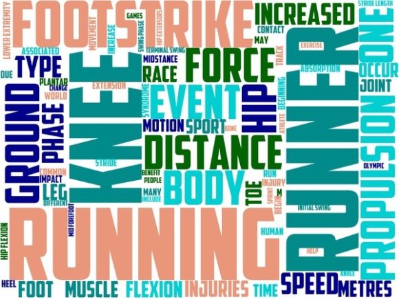 Running Wordart Book Cover
