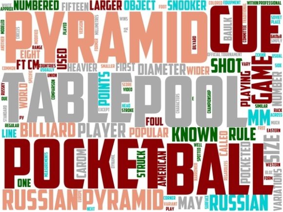 Russian Pyramid Wordart Sticker