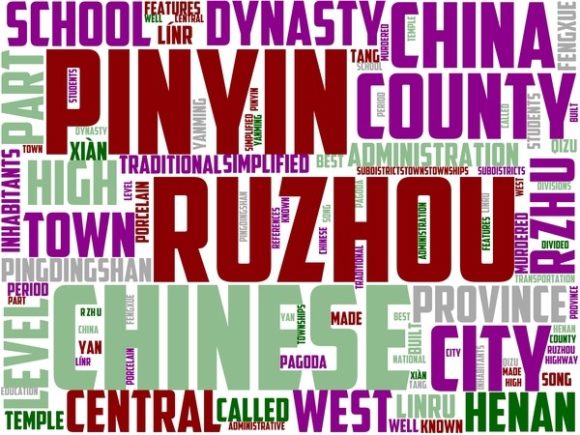 Ruzhou Wordart Print: A Creative Solution for Unique Decor and Design