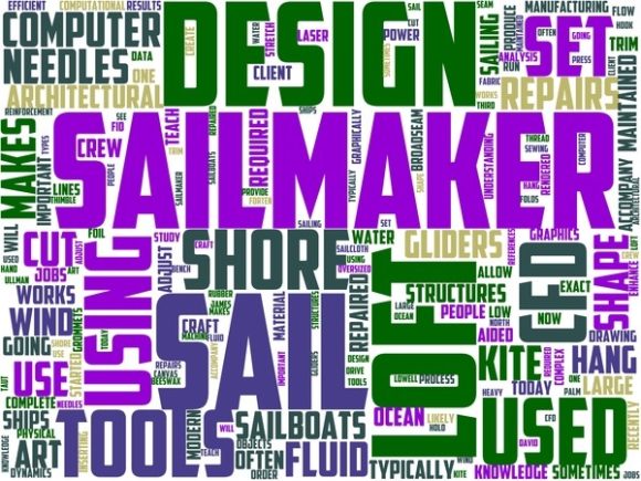 Sail Maker Wordart Book Cover: A Creative Canvas for Inspiration