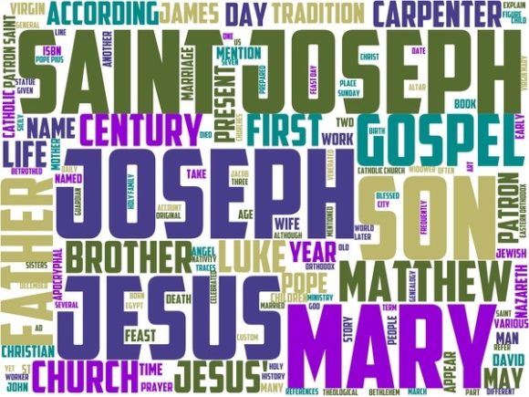 Saint Joseph Wordart Tshirt: A Creative Statement