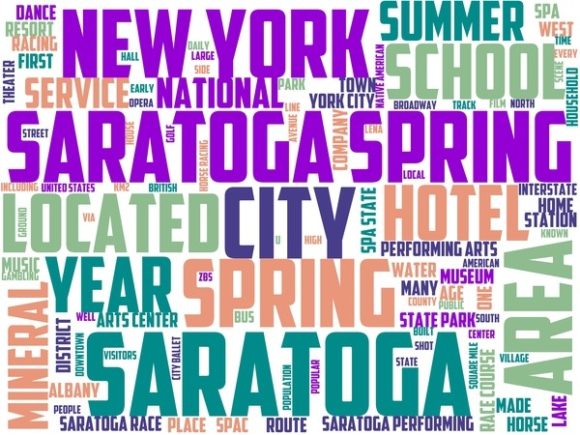 Saratoga Springs Wordart Sublimation: A Creative Way to Express Yourself